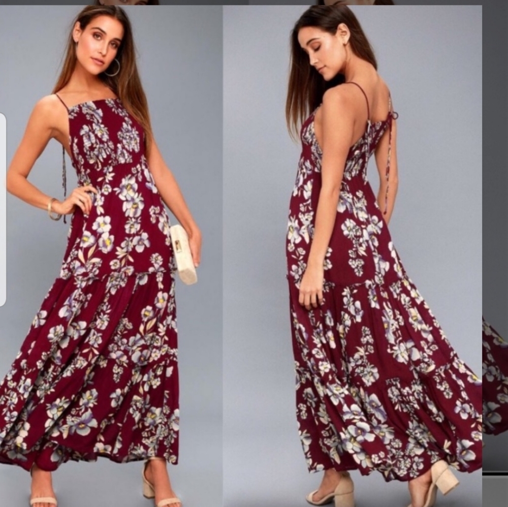 New Free People Garden Party Maxi Dress